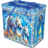 Короб Три белых коня 1500 грамм элит